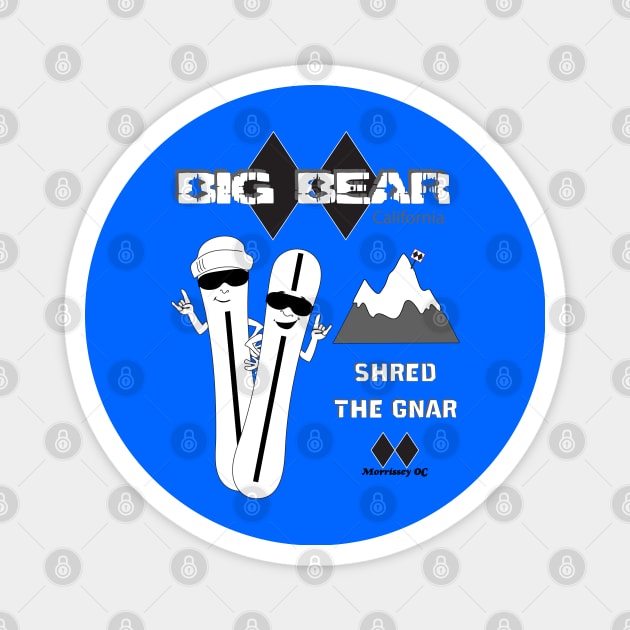 Big Bear Steeps Magnet by Morrissey OC